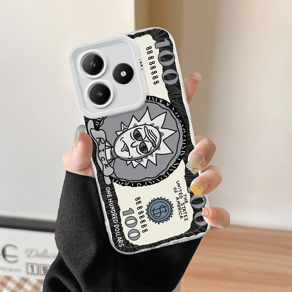 Capa Para Realme C61 C63 Capinha De Silicone Macio Celular Transparente Soft Case 0126 TSY