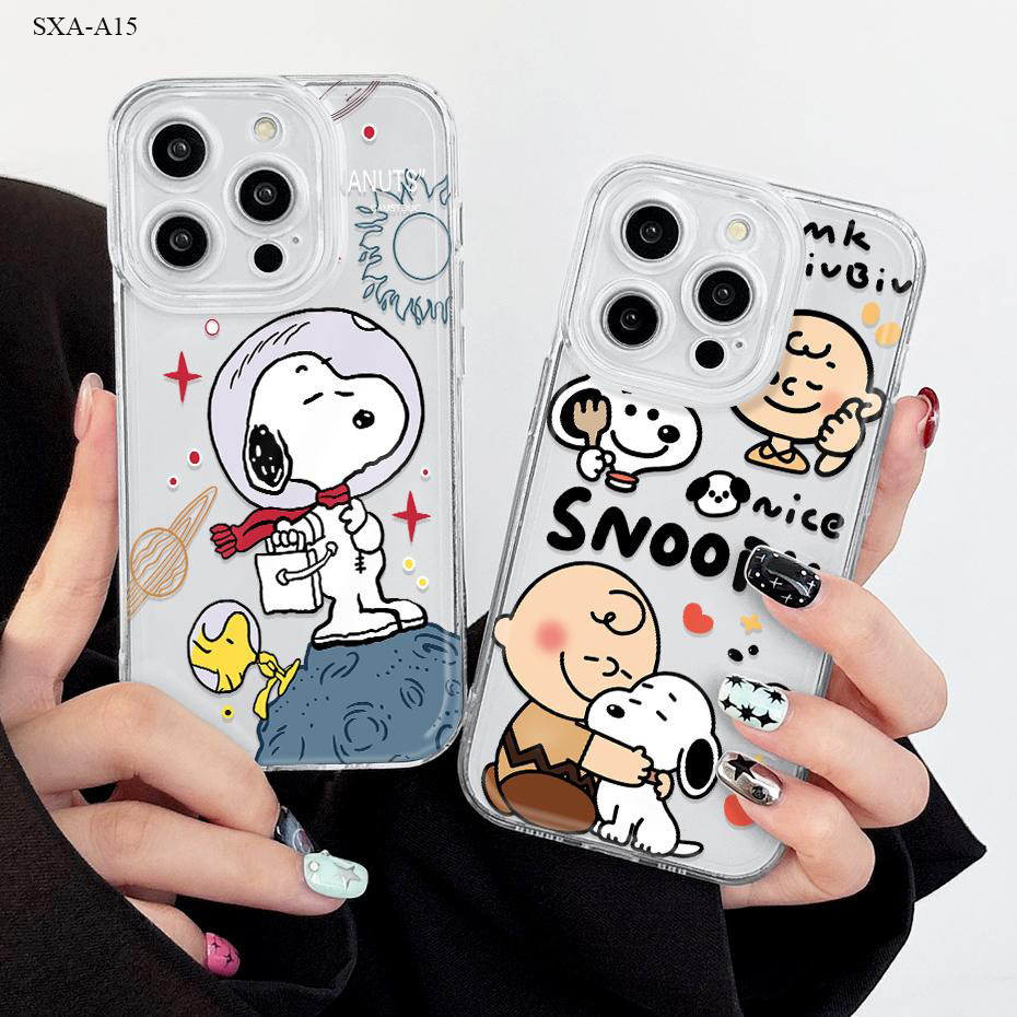 Capa Para Samsung Galaxy A17 A16 A15 A14 A13 A12 4G 5G Silicone Transparente Case 0124 TSY