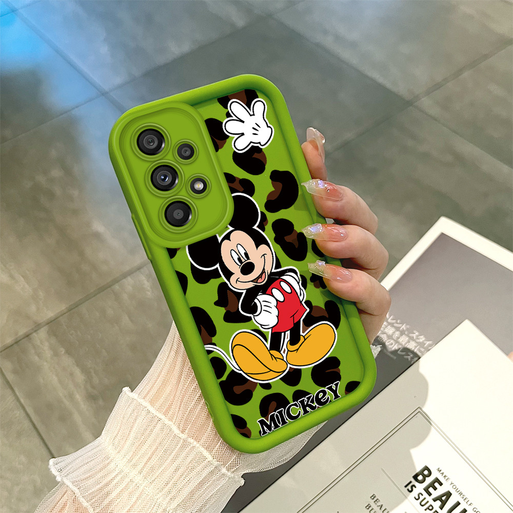 Capa Para Samsung Galaxy A53 5G Capinha De Celular Fofa Disney Mickey Silicone Case 0029