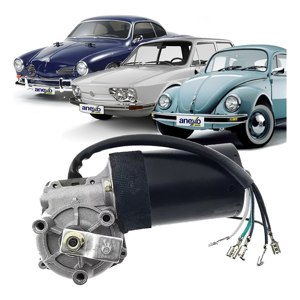 Motor do Limpador Volkswagen Brasilia 1968 a 1986 EletricWay EW004.822 Parabrisa Dianteiro Modelo Original