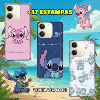 Capa Capinha - Realme Note 70 - Stitch & Angel em Oferta na Shopee
