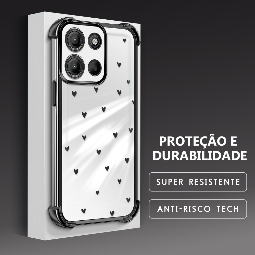 Capinha Para Motorola Moto G15 Capa De Celular Anti Impacto De Case FS0476 em Oferta na Shopee