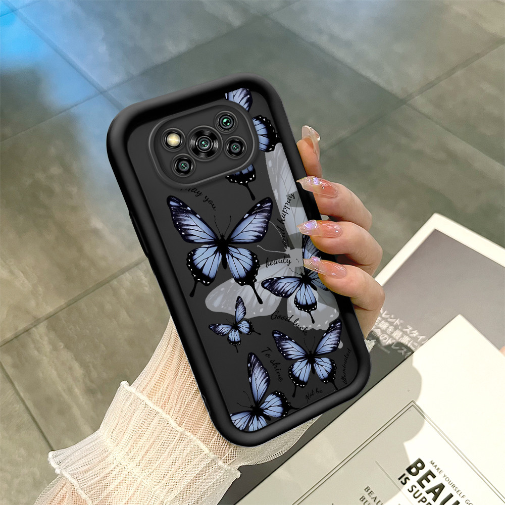 Capinha Para Xiaomi Poco X3 NFC Pro Preta Silicone De Celular Capa TY5066 em Oferta na Shopee