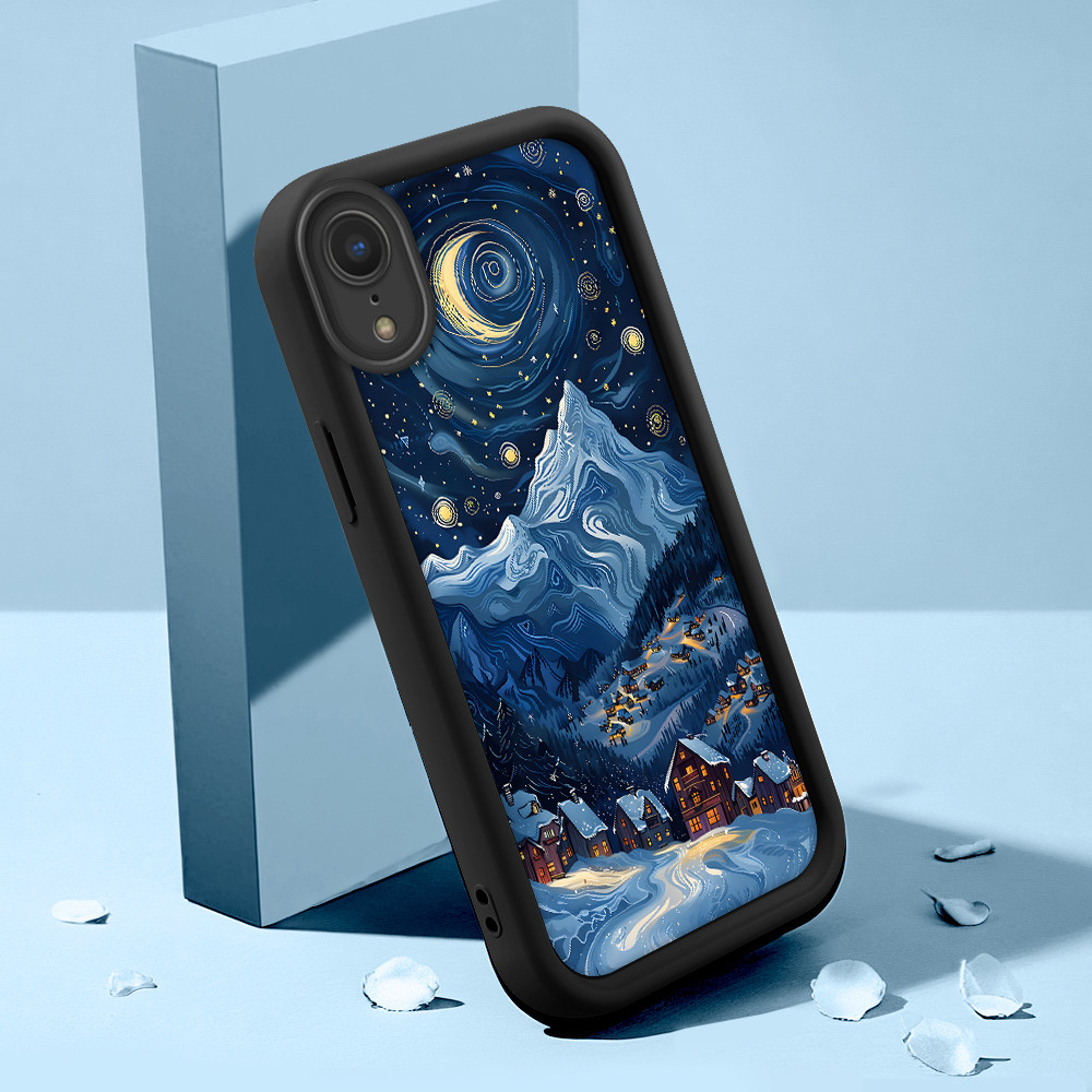 Capinha Para iPhone XR Preta Silicone De Celular Capa TY5533
