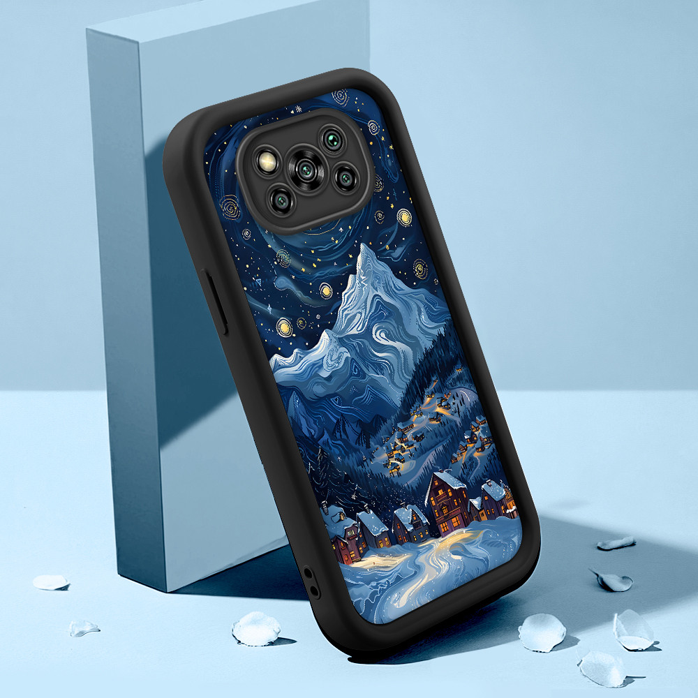 Capinha Para Xiaomi Poco X3 NFC Pro Preta Silicone De Celular Capa TY5533