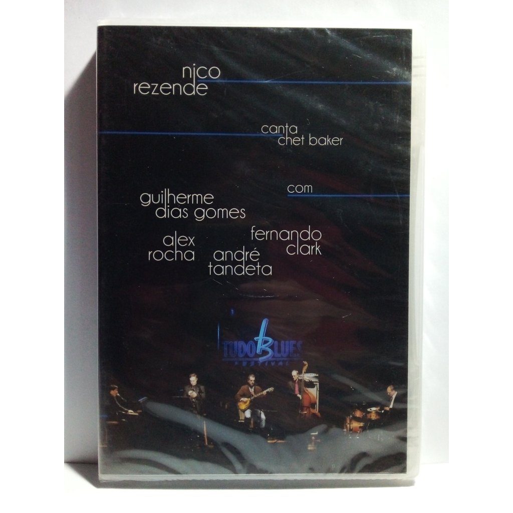 Dvd Nico Rezende Canta Chet Baker (Feat. Guilherme Dias Gomes, Fernando Clark, Alex Rocha & André Tandeta) - Lacrado