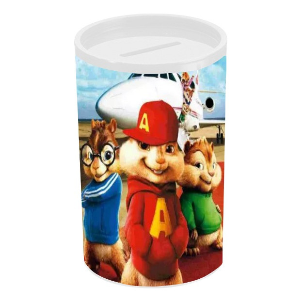 10 COFRES PERSONALIZADOS ALVIN E OS ESQUILOS
