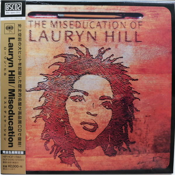 CD LAURYN HILL - Miseducation (Blu-spec CD2) SICP31376 RUFFHOUSE 2020 Japan Obi Soul/Funk