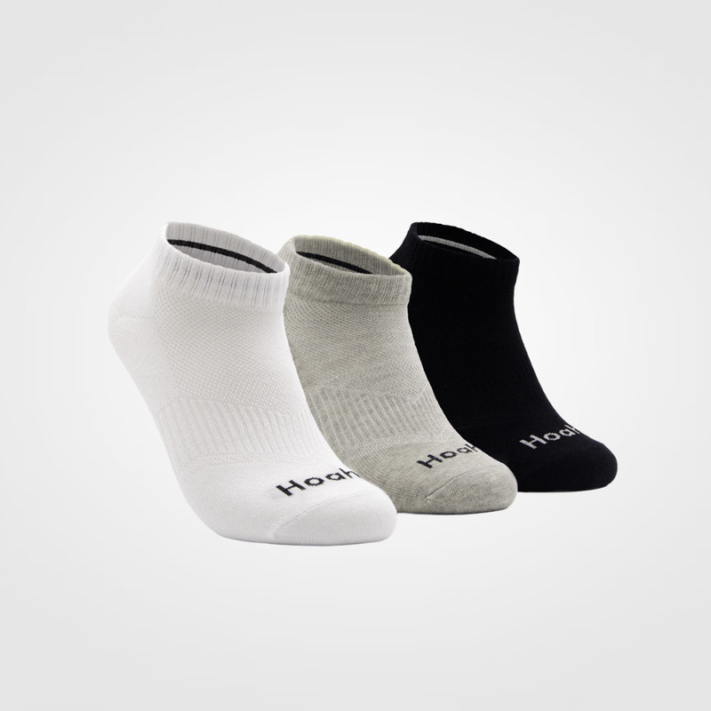 Kit 3 Pares Meia Soquete Cano Curto Masculina Feminina Esportiva Hoahi