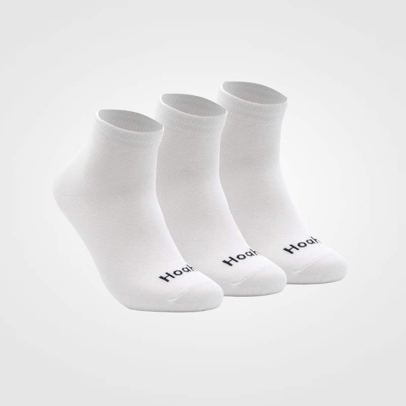 Kit 3 Pares Meia Cano Medio Masculina Feminina Esportiva Academia Hoahi