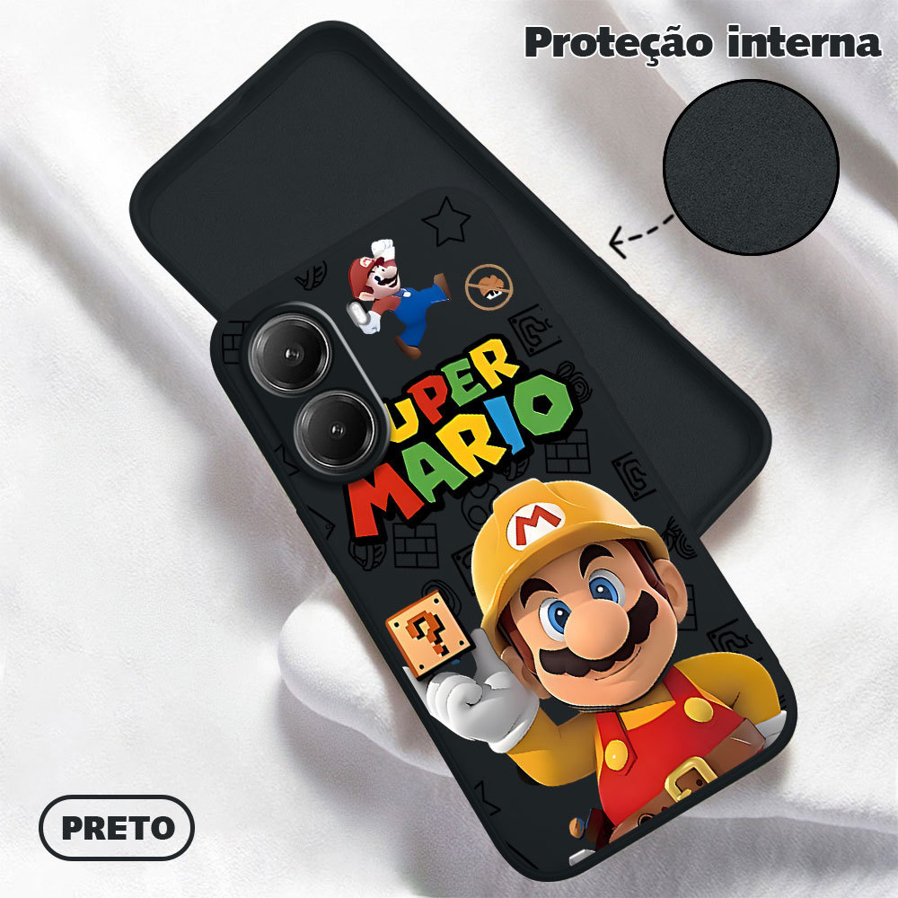Capinha Silicone Para Xiaomi Poco X7 Pro 5G Capa De Celular Anti Choque Capinhas Macia Case TY 0184