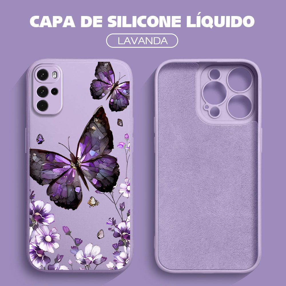 Capinha Silicone Para Motorola Moto G22 Capa De Celular Anti Choque Capinhas Macia Case TY 0207