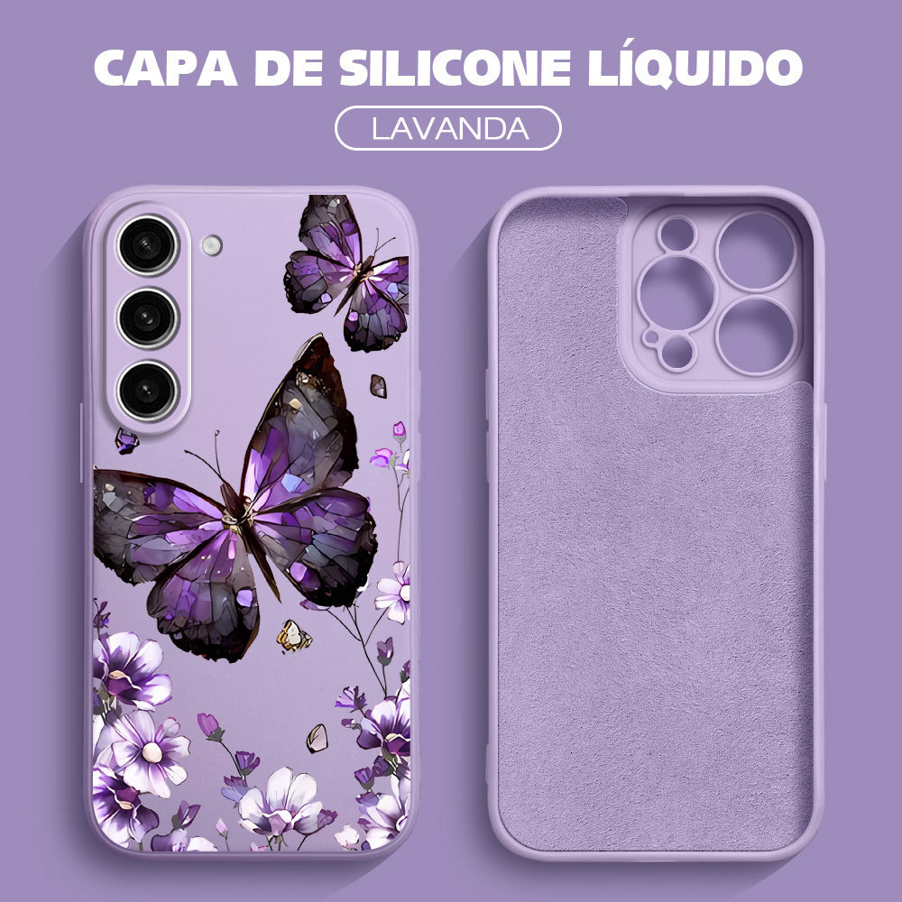 Capinha Silicone Para Samsung Galaxy S23 5G Capa De Celular Anti Choque Capinhas Macia Case TY 0207