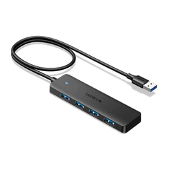 Hub USB 3.0 Ugreen 4 Portas Expansor Ultra Fino Notebook PC