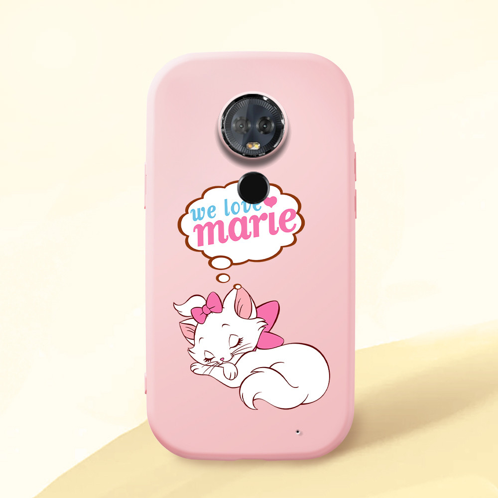 Capinha Para Motorola Moto G6 Plus Capa De Celular Open Lens Silicone Traseira Case 0916 PD