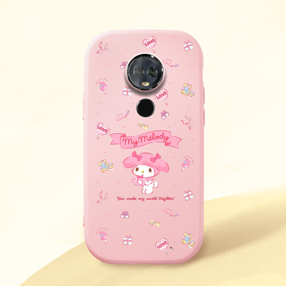 Capinha Para Motorola Moto G6 Plus Capa De Celular Open Lens Silicone Traseira Case 0958 PD