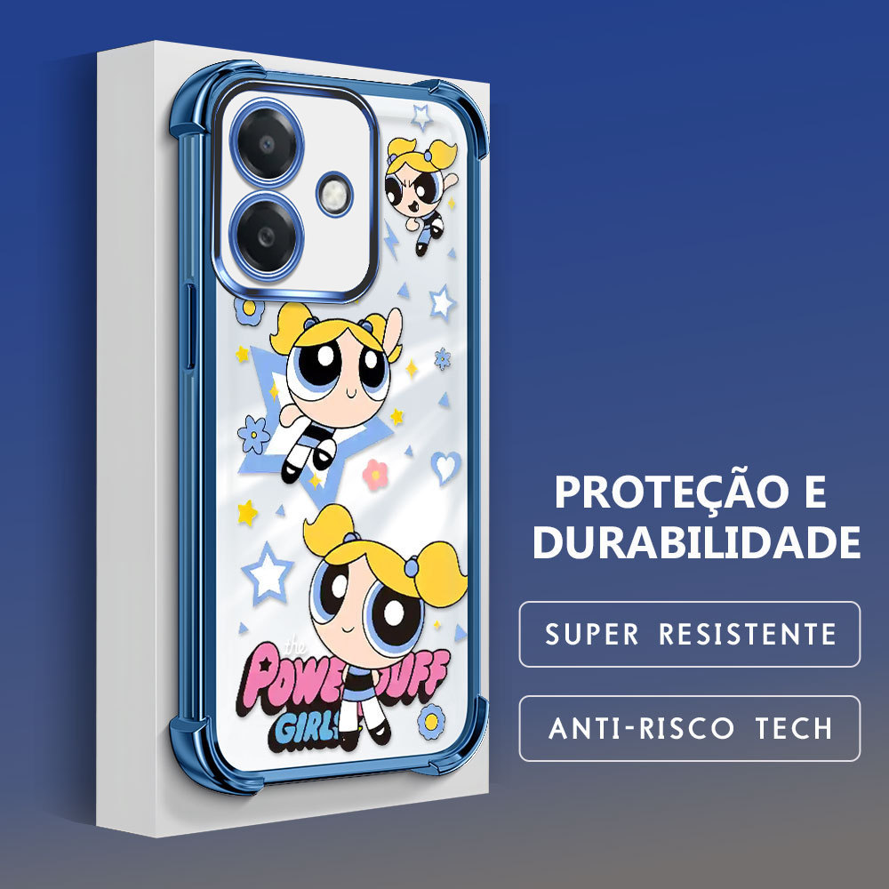 Capa Para OPPO A40 A60 4G 5G Capinha Anti Choque Case Transparente 0752 FS