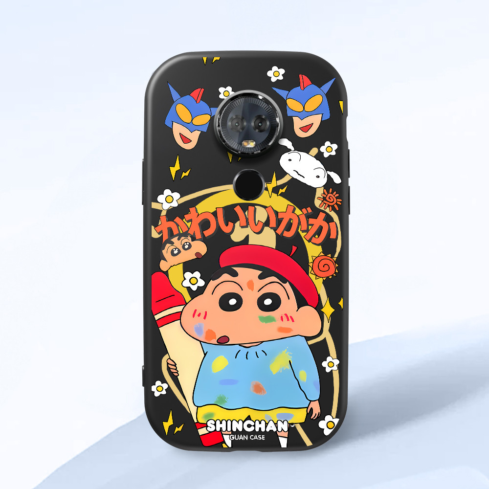 Capinha Para Motorola Moto G6 Plus Capa De Celular Open Lens Silicone Traseira Case 1511 PD