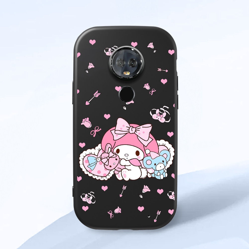 Capinha Para Motorola Moto G6 Plus Capa De Celular Open Lens Silicone Traseira Case 0957 PD