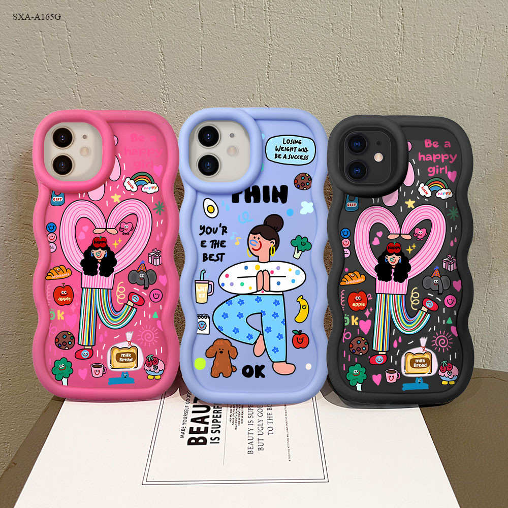 Para Samsung Galaxy A16 A06 A15 A14 A13 A12 A10S A05S A05 A03 A04E A03S A04S A02S Core 4G 5G Capa De Silicone MKL0330