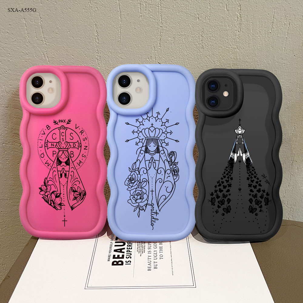 Capinha Para Samsung Galaxy A56 A55 A54 A36 A25 A50 A30S A35 A32 A30 A20 A23 A22 A21S 4G 5G Capa De Silicone MKL0332