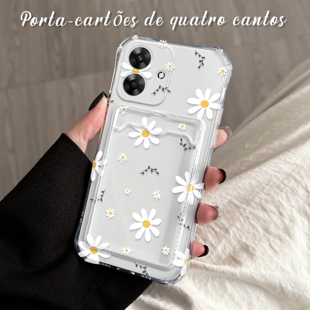 Capa Para Realme Note 60 60X Narzo N61 Kawaii Silicone De Capinha KB6074 em Oferta na Shopee