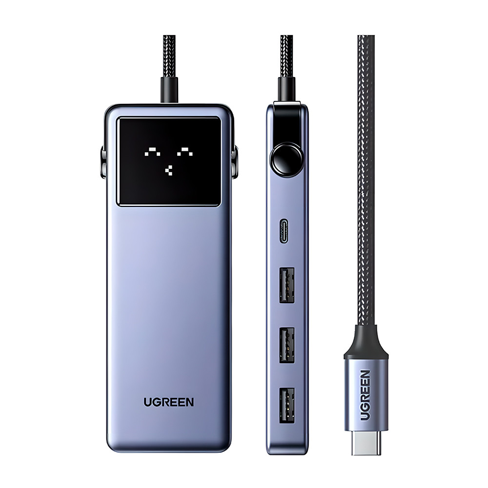 Hub USB-C UGREEN 7 em 1 HDMI USB-C 3 USB-A RJ45 Ethernet em Oferta na Shopee