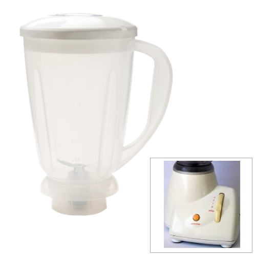 Copo Liquidificador Arno Auto Clean Translúcido 1,5L Original Copo Arno Auto Clean Completo: Lâminas + Tampa 1.5L