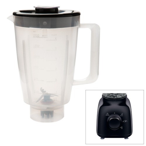 Copo Liquidificador Walita Daily RI2101 RI2102 RI2103 1500ml Copo Completo Walita Daily RI2101 RI2102 Lâminas Aço Inox