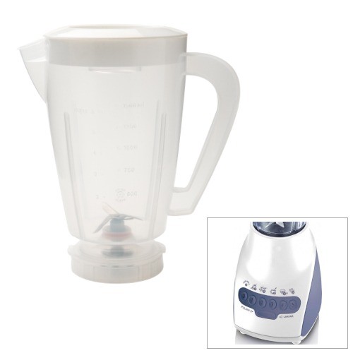 Copo Liquidificador Walita RI2044 Translucido Original Copo Liquidificador Walita RI2044 Clean Translucido Facas