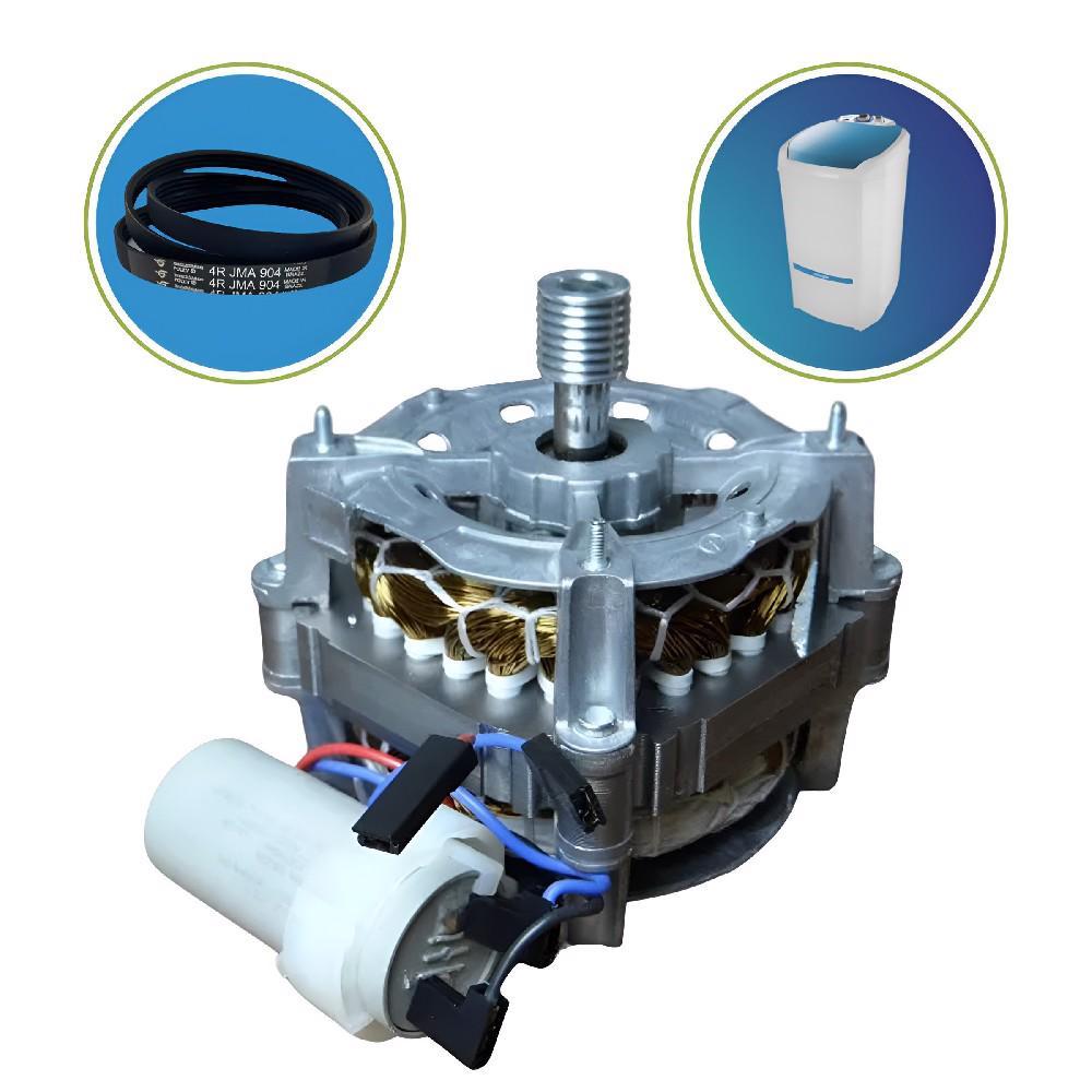 Motor Weg Tanquinho 1/4 Hp 110/127V Original Suggar + Correia