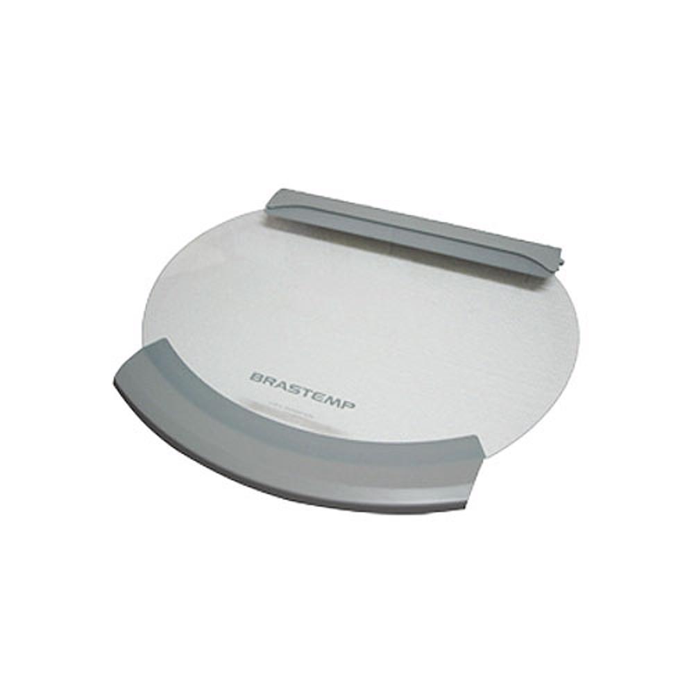 Tampa Móvel Brastemp BWT09B BWL11A Original Vidro Cinza Tampa Brastemp BWT09B BWH09B BWL11A Vidro Temperado Resistente