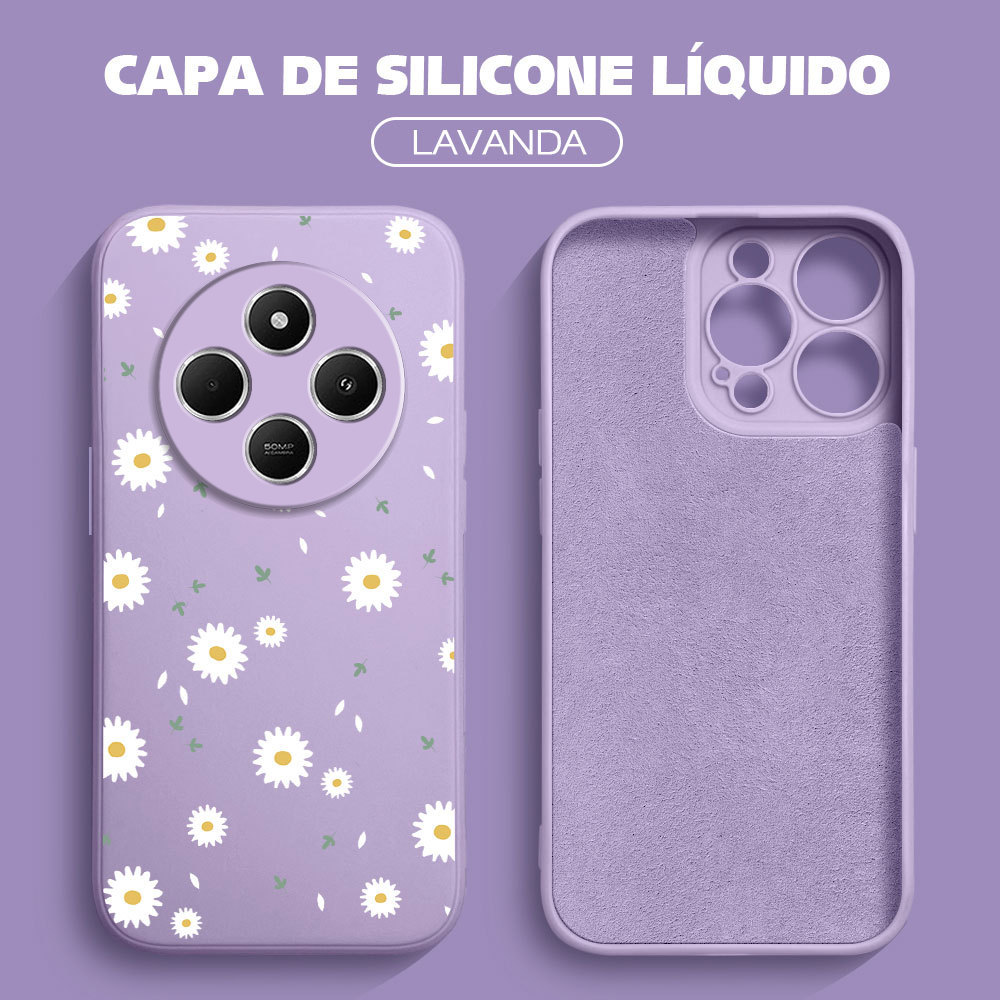 Capinha Silicone Para Xiaomi Redmi 14C A4 4G 5G Capa De Celular Anti Choque Capinhas Macia Case YT 0230