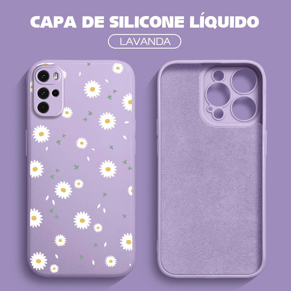 Capinha Silicone Para Motorola Moto G22 Capa De Celular Anti Choque Capinhas Macia Case YT 0230