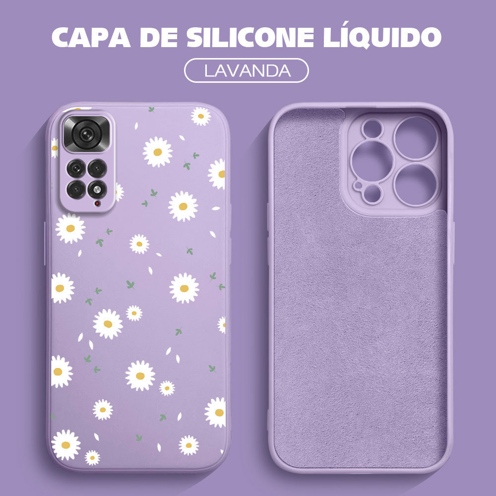 Capinha Silicone Para Xiaomi Redmi Note 11 11S Capa De Celular Anti Choque Capinhas Macia Case YT 0230