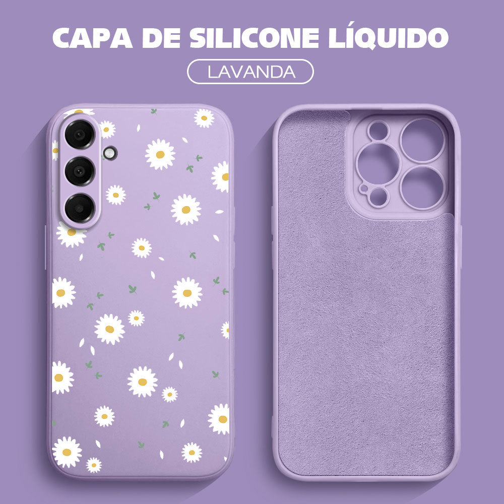 Capinha Silicone Para Samsung Galaxy A16 4G 5G Capa De Celular Anti Choque Capinhas Macia Case YT 0230