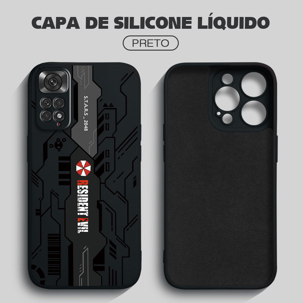 Capinha Silicone Para Xiaomi Redmi Note 11 11S Capa De Celular Anti Choque Capinhas Macia Case YT 0227