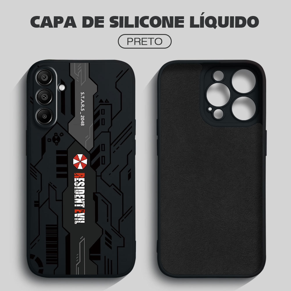 Capinha Silicone Para Samsung Galaxy A15 4G 5G Capa De Celular Anti Choque Capinhas Macia Case YT 0227