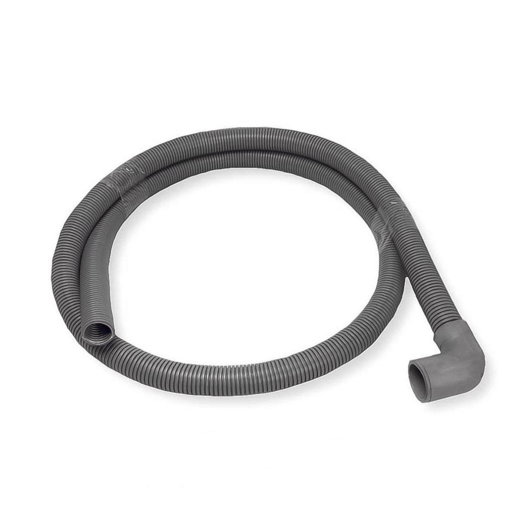 Mangueira Saída Água Brastemp 1,85m Boca Curva 28mm Reforçada Mangueira Drenagem Brastemp Consul 1,85m Curva 28mm