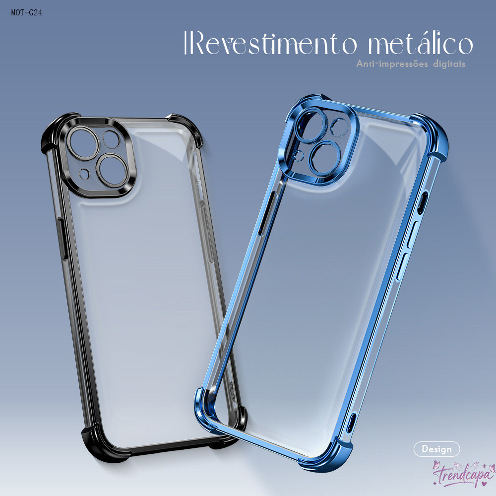 Capinha Para Motorola Moto G24 G22 G20 G14 G10 G04S G04 G30 Capa Case De Transparente FS0000 em Oferta na Shopee