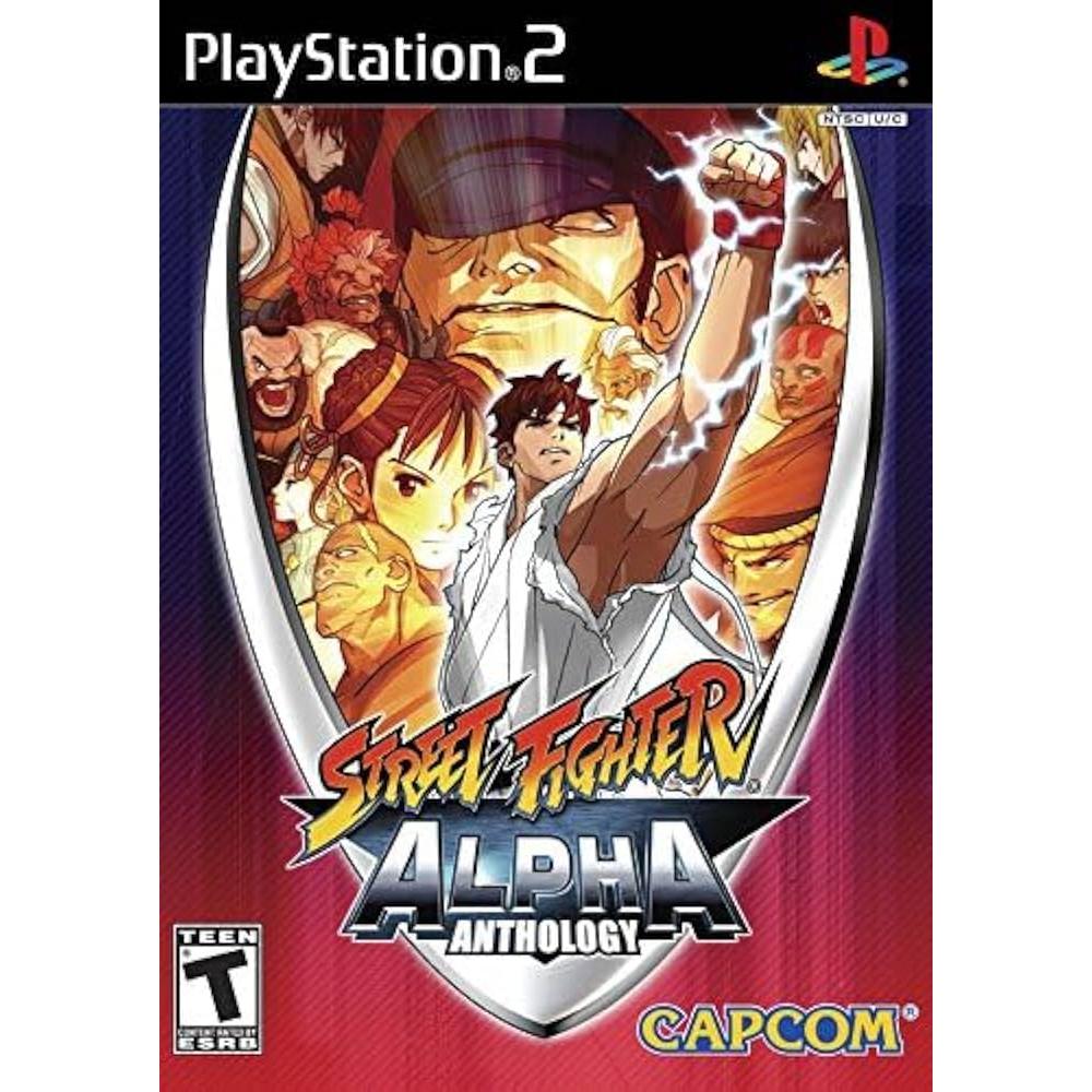 Jogo Street Fighter Alpha - Anthology  Ps2