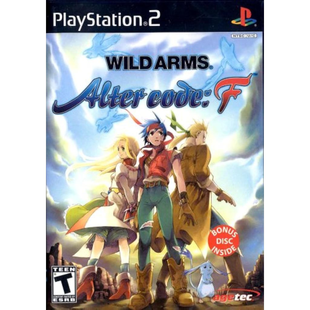 Jogo Wild Arms Alter Code F  Ps2