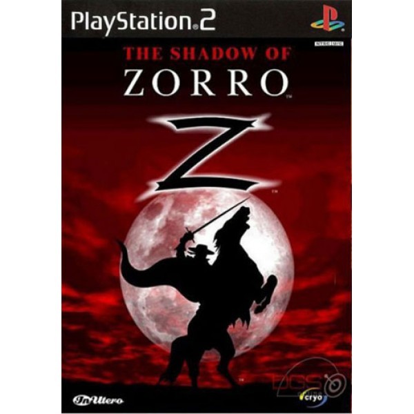 Jogo The Shadow of Zorro  Ps2