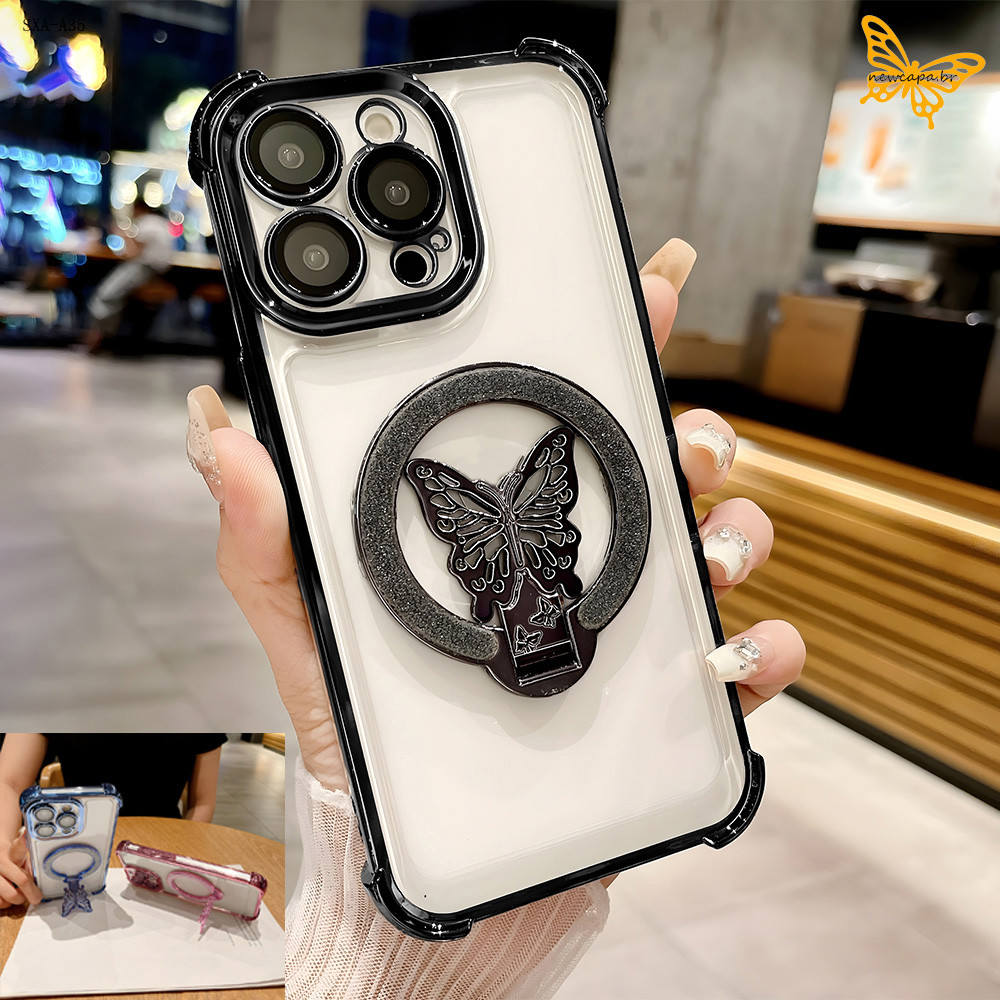 Capinha Com Support Para Samsung Galaxy A35 A34 A32 A31 A30 A25 A23 A22 A21S A50 A30S A51 A52 A52S A53 4G 5G B0003