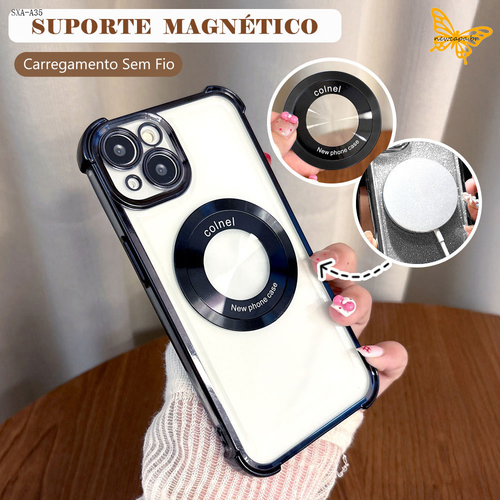 Capinha Para Samsung Galaxy A35 A34 A32 A31 A30 A25 A23 A22 A21S A50 A30S A51 A52 A52S A53 4G 5G Com Support BB 0005