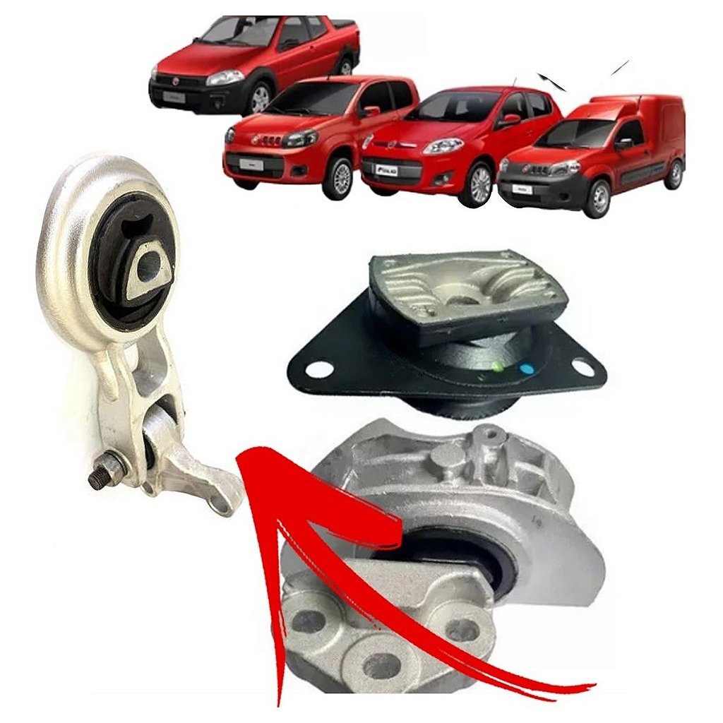 COXIM CÂMBIO MOTOR SUPORTE NOVO UNO FIORINO MOBI PALIO ETORQ DOBLO EVO 12/ 1.6/1.8 8V COM SUPORTE 12 13 14 15 16 17 18