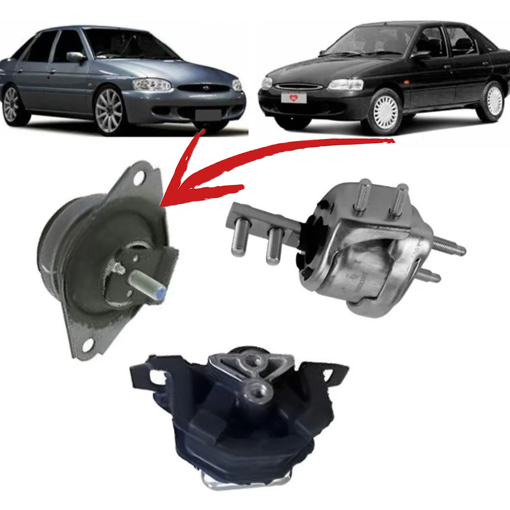 COXIM CÂMBIO ESCORT ZETEC ROCAM 1.6/1.8 16V 97/03 97 00 01 02 03 ACX06001 SHOCKBRAS