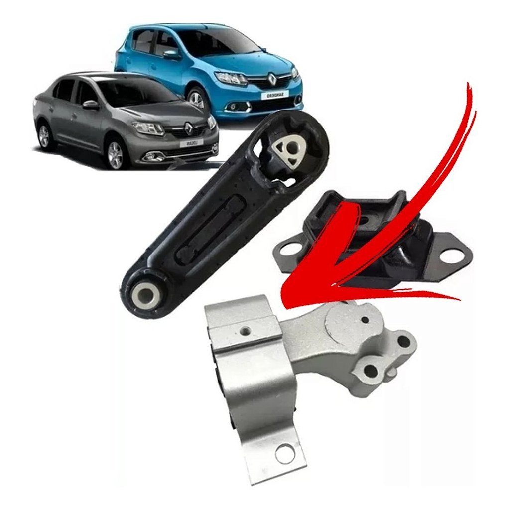 COXIM CÂMBIO MOTOR SUPORTE RENAULT LOGAN SANDERO 1.0 16V 07/22 07 08 09 10 11 12 13 14 15 16 17 18 19 20 21 22 80767