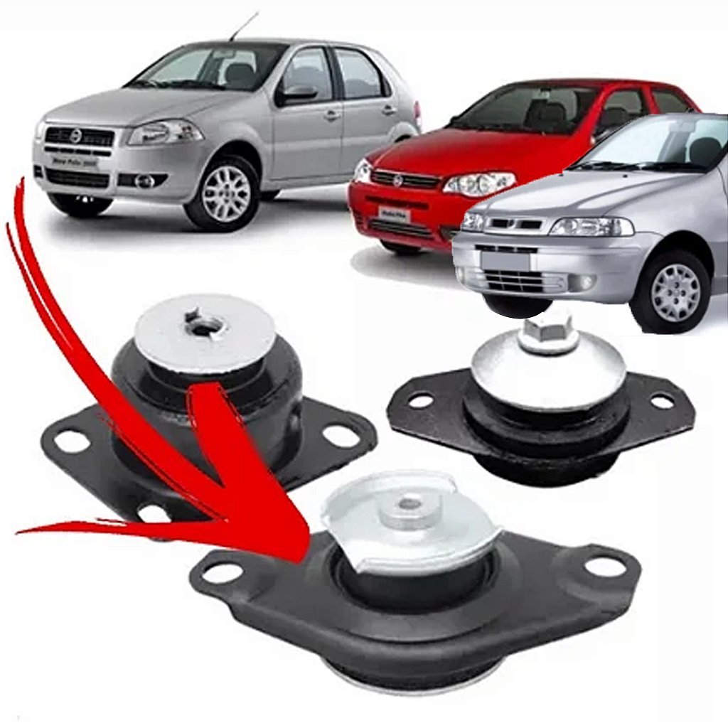 COXIM CÂMBIO MOTOR SUPORTE PALIO SIENA STRADA UNO FIORINO FIRE 01/14 01 02 03 04 05 06 07 08 09 10 11 12 13 14 SHOCKBRAS