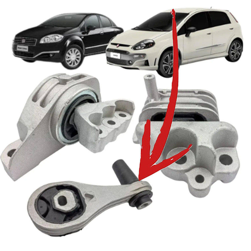 COXIM CÂMBIO MOTOR SUPORTE FIAT PUNTO LINEA 1.6/1.8 16V ETORQ 08/12 08 09 10 11 12 80715